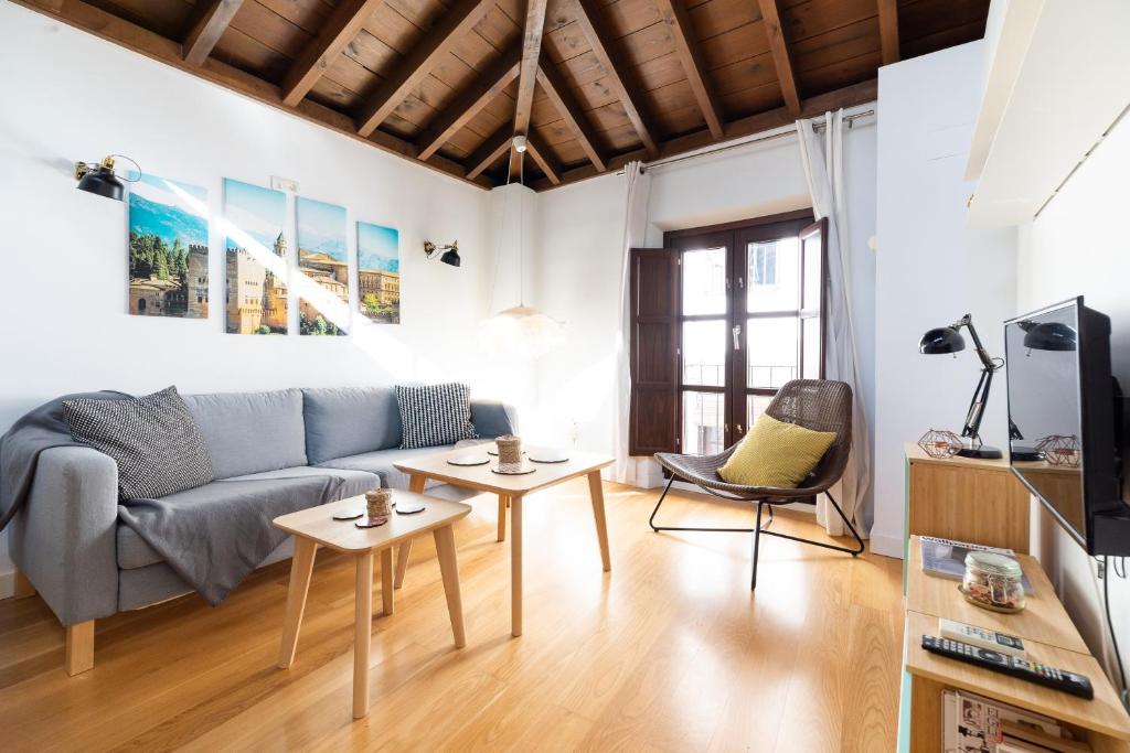Casa en el Albaicín con terraza y vistas