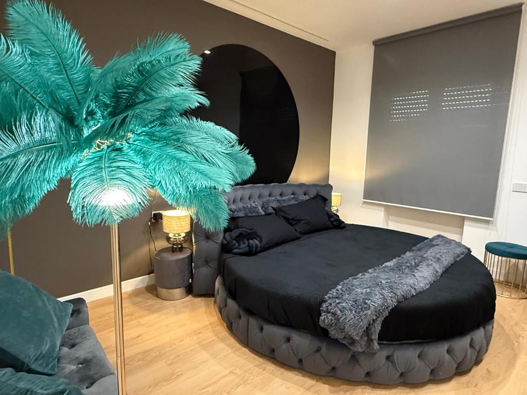 Ένα ή περισσότερα κρεβάτια σε δωμάτιο στο Flute 59