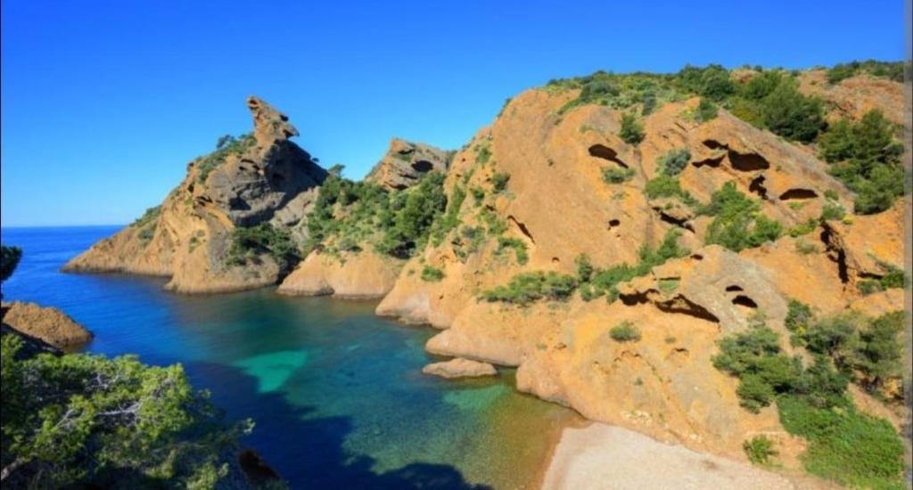 Naturlandschaft in der Nähe der Villa