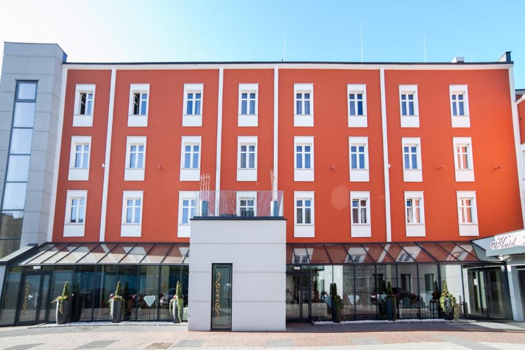 Budova, kde se hotel nachází