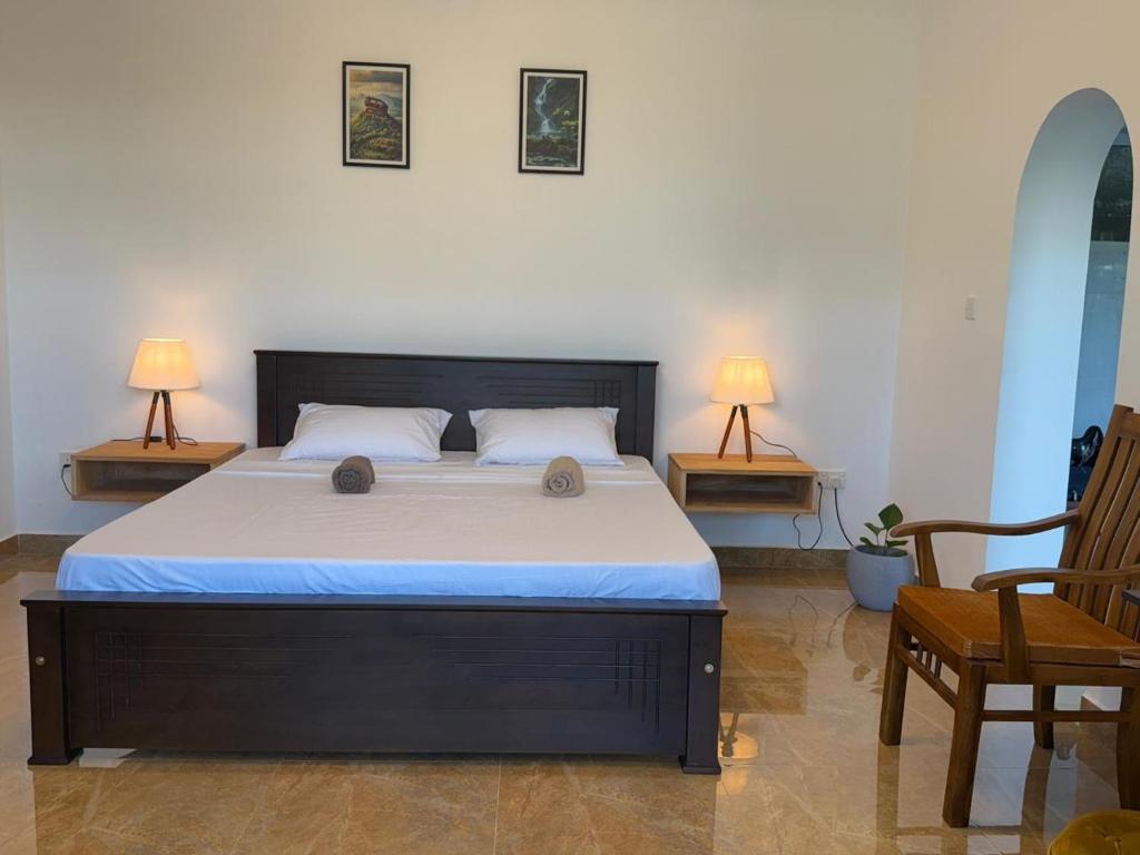 Postel nebo postele na pokoji v ubytování My Dream Home Sri Lanka