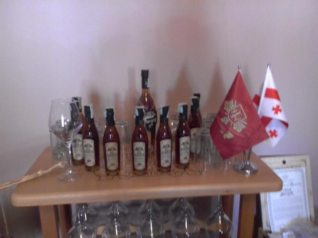 Nápoje v ubytování Guest House Wine