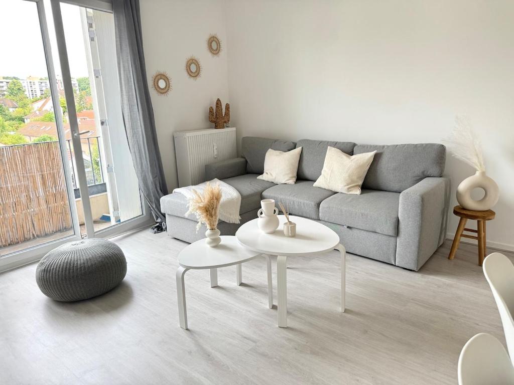 Spacieux appartement - 5min du centre ville