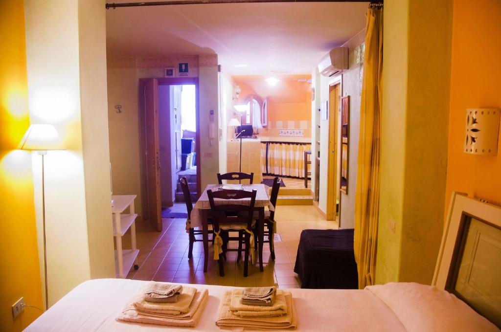 Łóżko lub łóżka w pokoju w obiekcie Casa Vela B&B