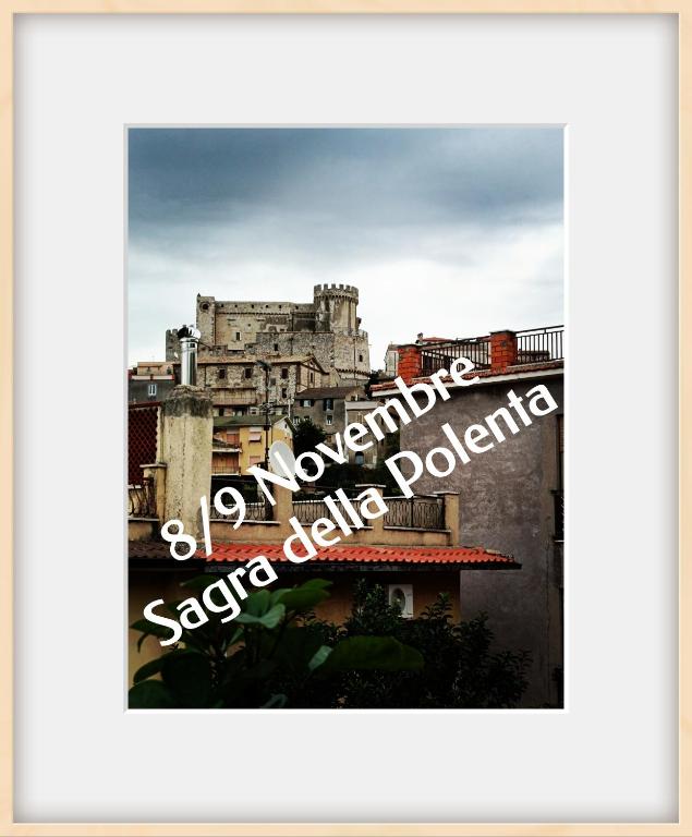 a picture of a city with a building in the background at Ape Regina in Nerola
