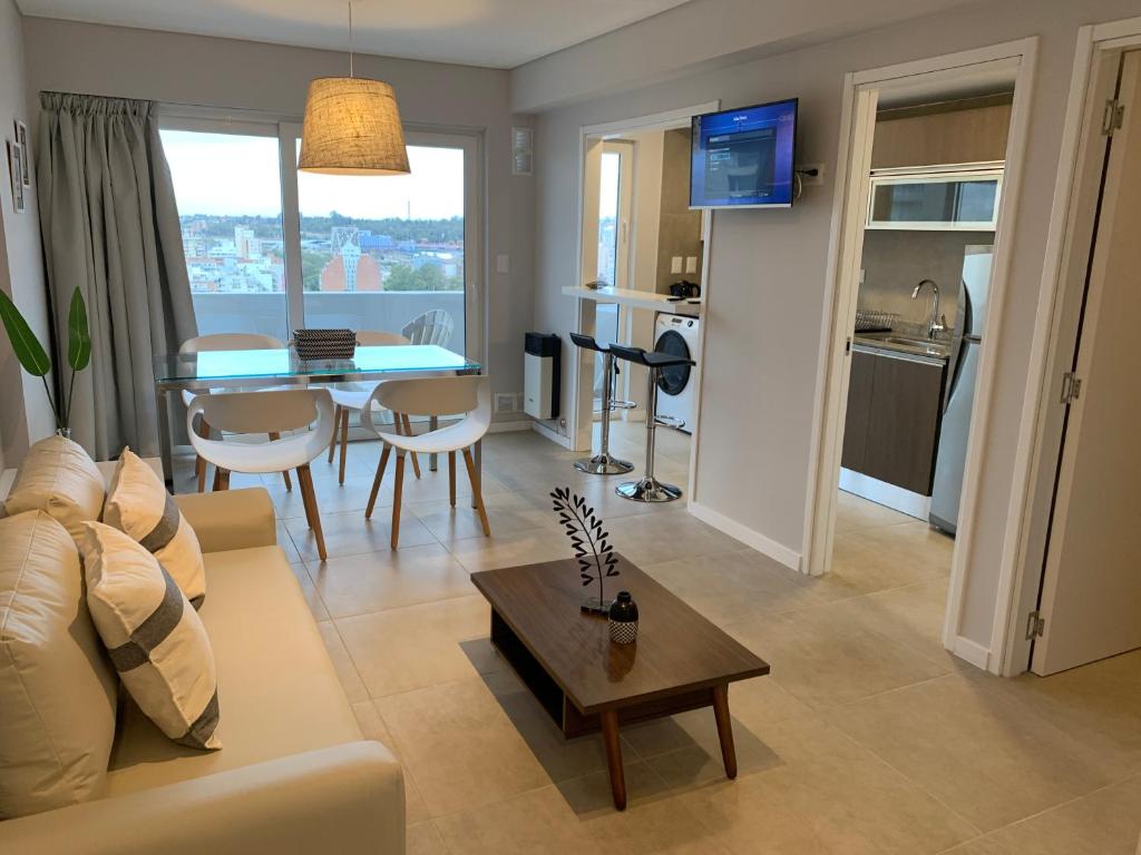 Køkken eller tekøkken på Rent a Flat