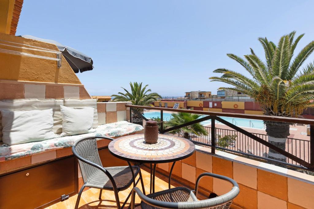 Un balcón o terraza en Casa Nicole Sea View