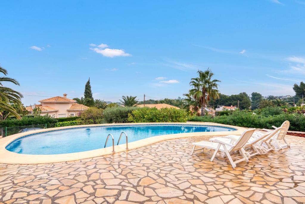 Πισίνα στο ή κοντά στο Khiter