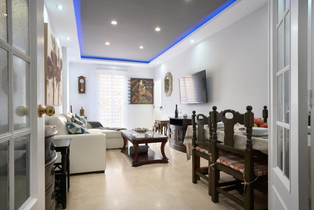 Posezení v ubytování Apartamento Aeropuerto Sevilla