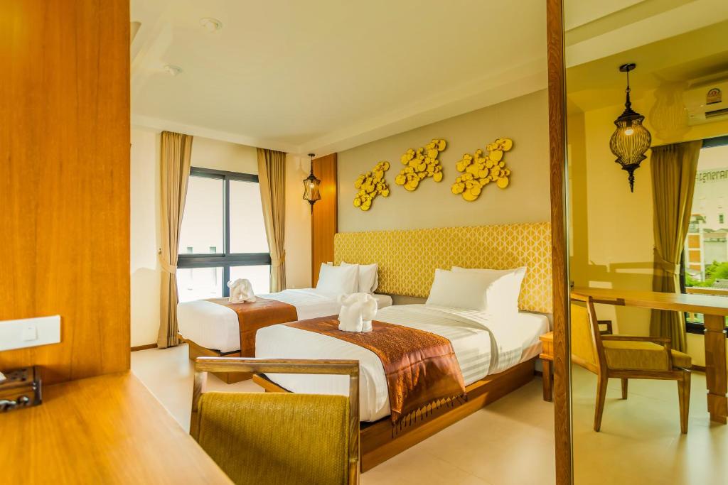 The Signature Hotel @ Thapae - Chambre Lits Jumeaux Premier