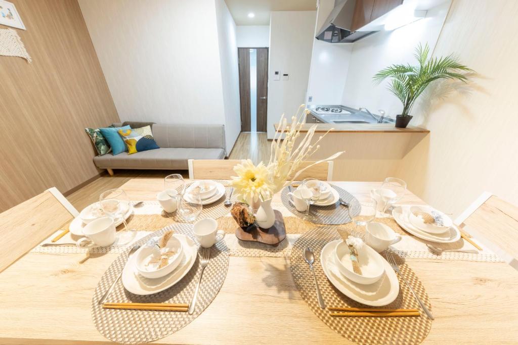 3BR House near Tengachaya-Direct to Kansai Airport 岸里