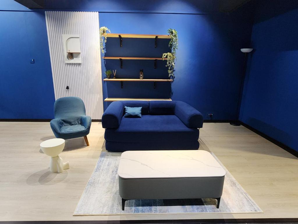 Prostor za sedenje u objektu The Cozy Haven at 83c Jalan Masjid Lama