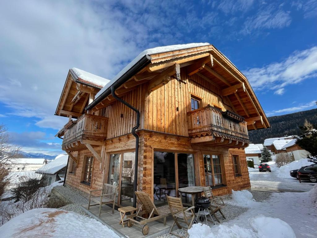 Γενική θέα στο βουνό ή θέα στο βουνό από  αυτό το σαλέ