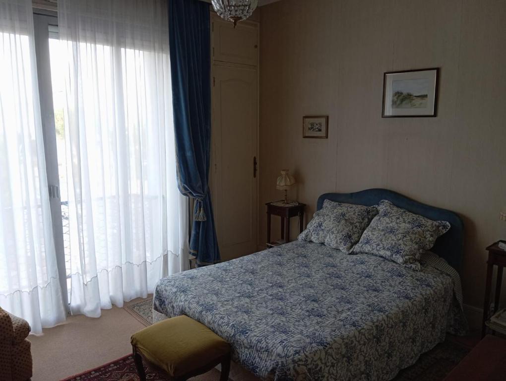 Postel nebo postele na pokoji v ubytování Superbe T3 au coeur de Royan