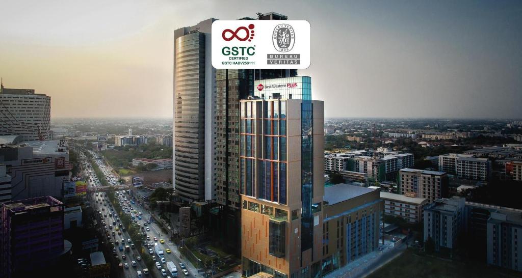 Linna Nonthaburi üldine vaade või majutusasutusest Best Western Plus Wanda Grand Hotel pildistatud vaade