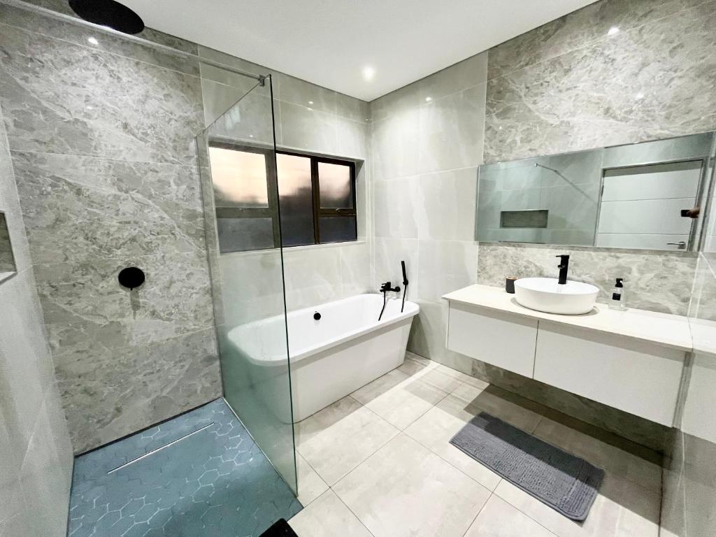 Ένα μπάνιο στο Nobelina Guest House