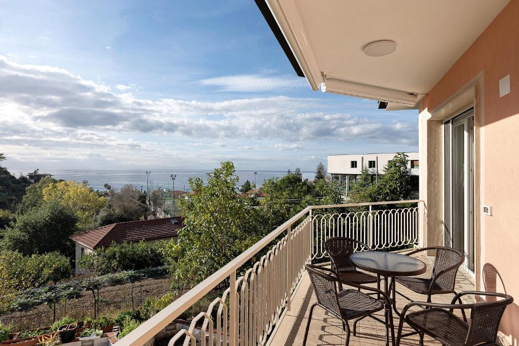 Balkón nebo terasa v ubytování Casa Alizia