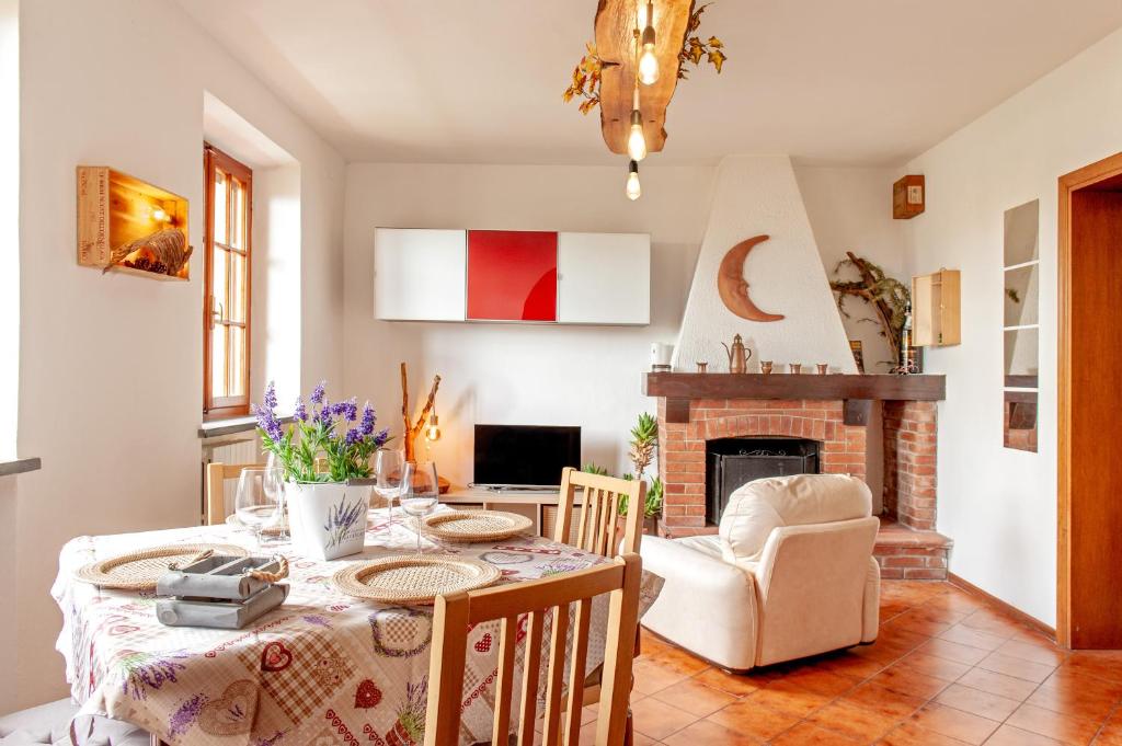 Posezení v ubytování Casa Zito