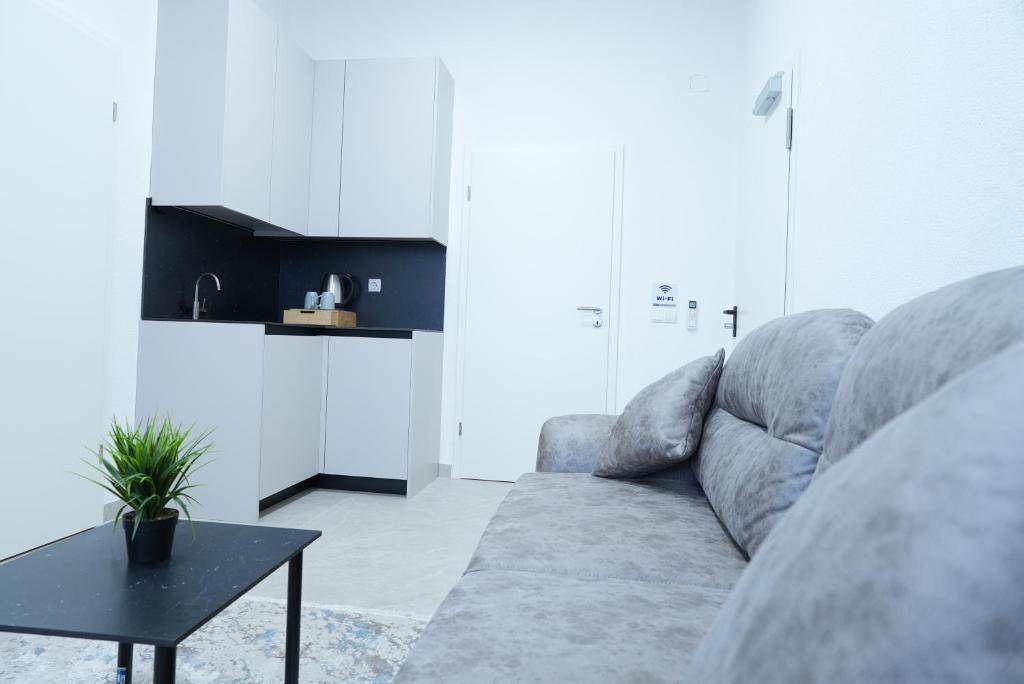 Χώρος καθιστικού στο Wohnung IB - Apartment mit Privater Terrasse