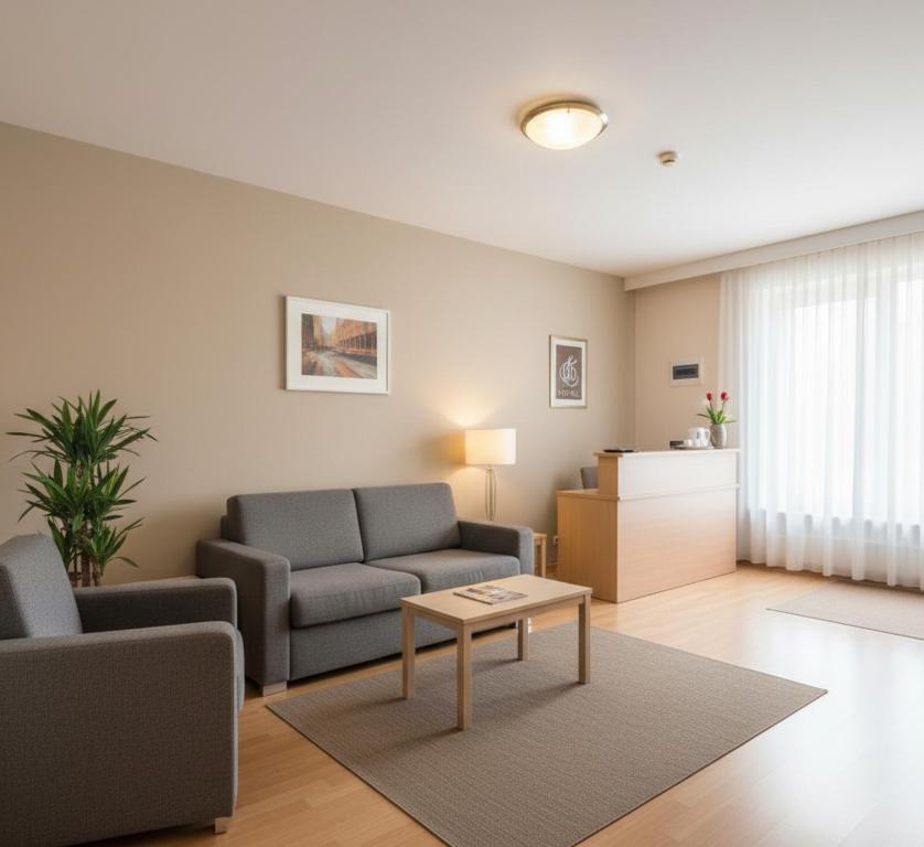 Posezení v ubytování Alpin Apart