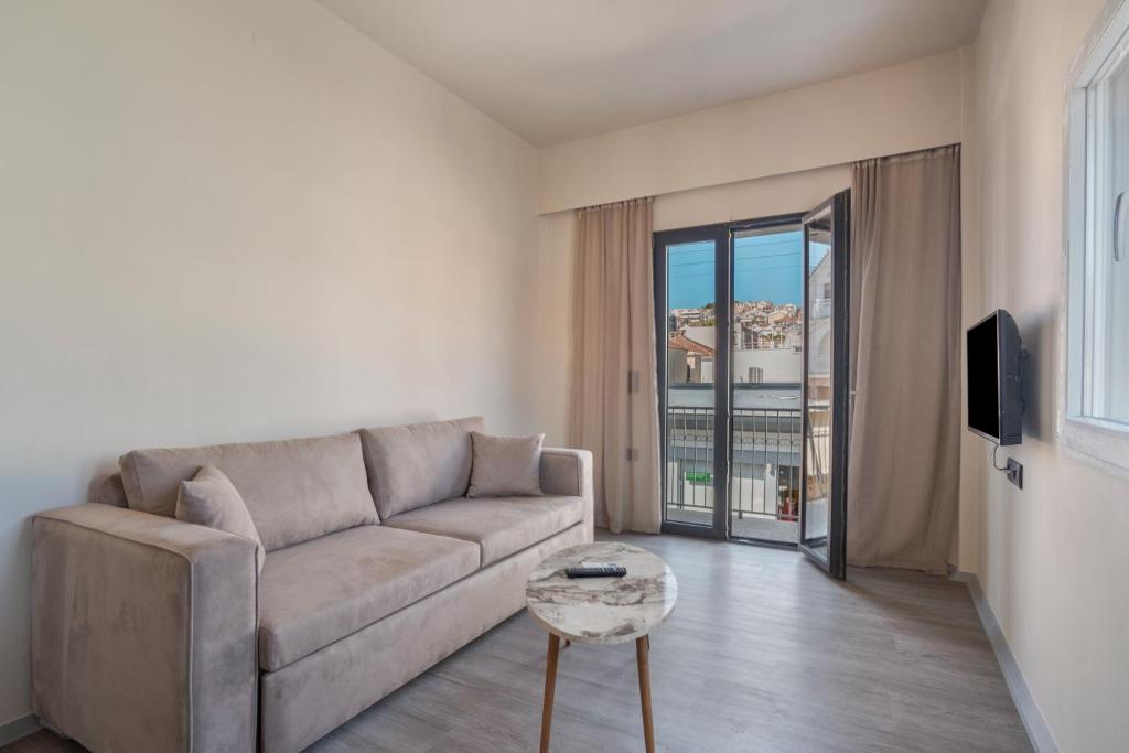 TV a/nebo společenská místnost v ubytování Sitemporon B