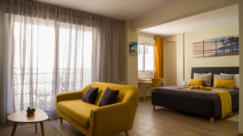 Posezení v ubytování Zapillo beach