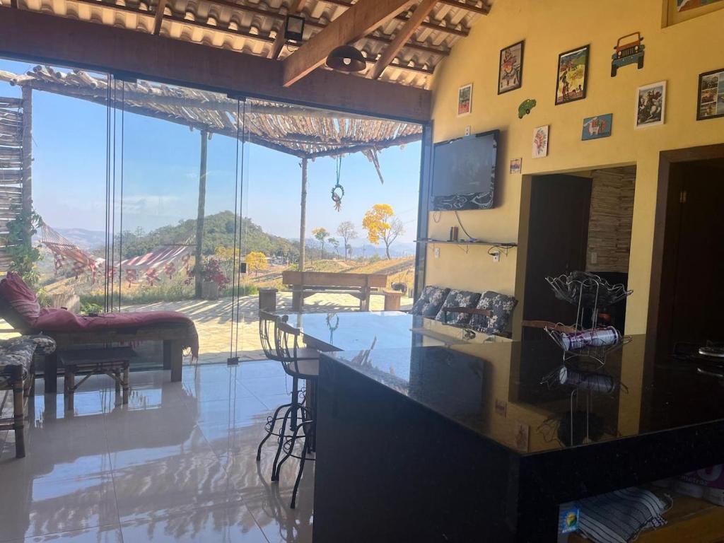 Γενική θέα στο βουνό ή θέα στο βουνό από  αυτή η παραθεριστική κατοικία