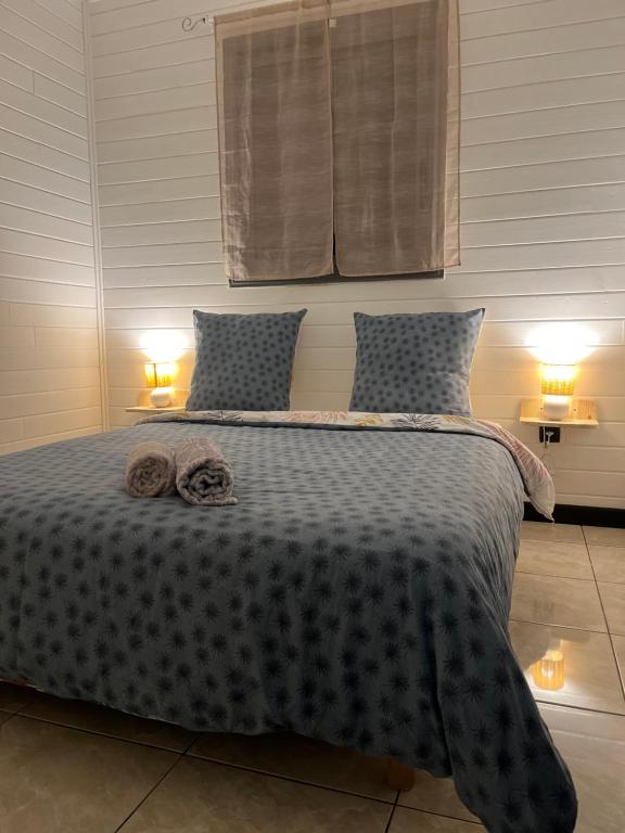 Krevet ili kreveti u jedinici u okviru objekta Là-Haut