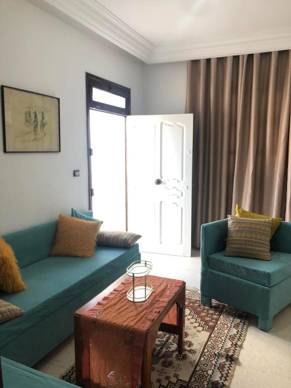 Posezení v ubytování Djerba Beautiful Home Houmet Souk