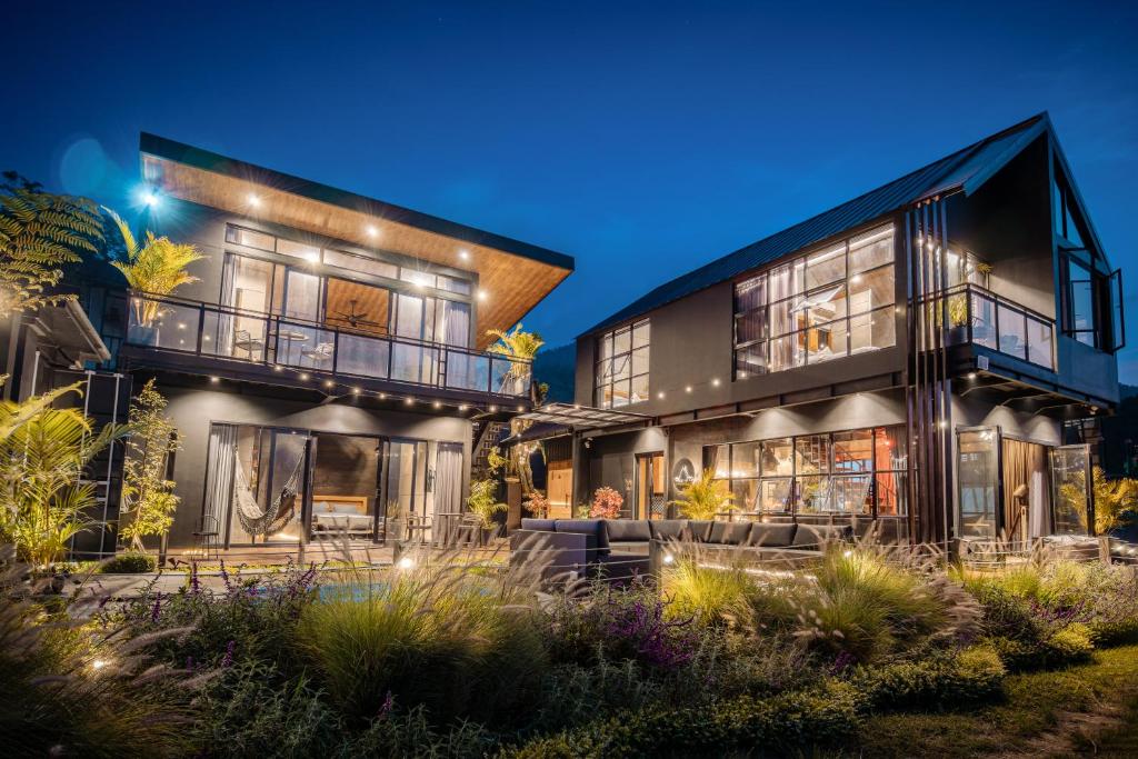 Budova, kde se vila nachází