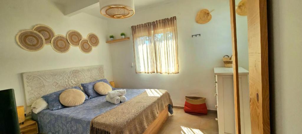 Postel nebo postele na pokoji v ubytování Urban loft Valencia playa