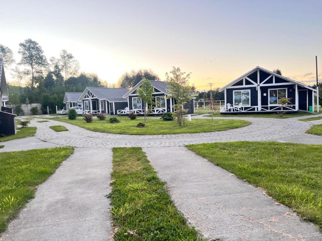 Zahrada ubytování Cabañas Laguna Magica