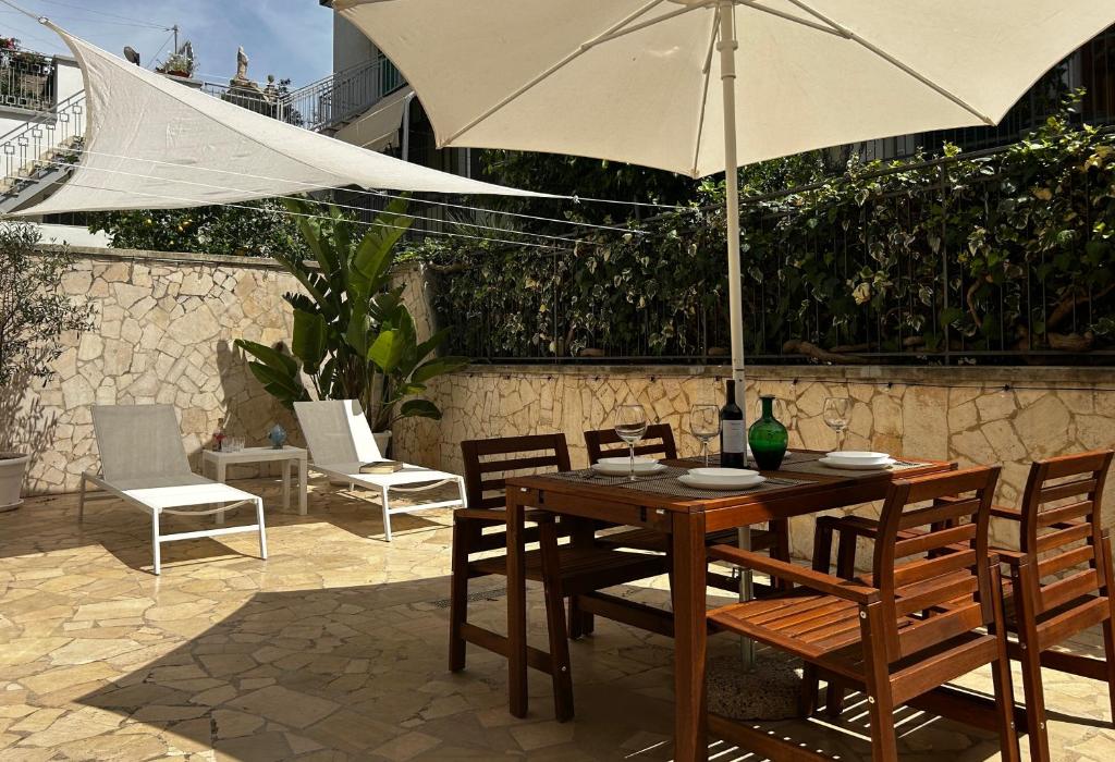 Patio nebo venkovní prostory v ubytování CORTILET