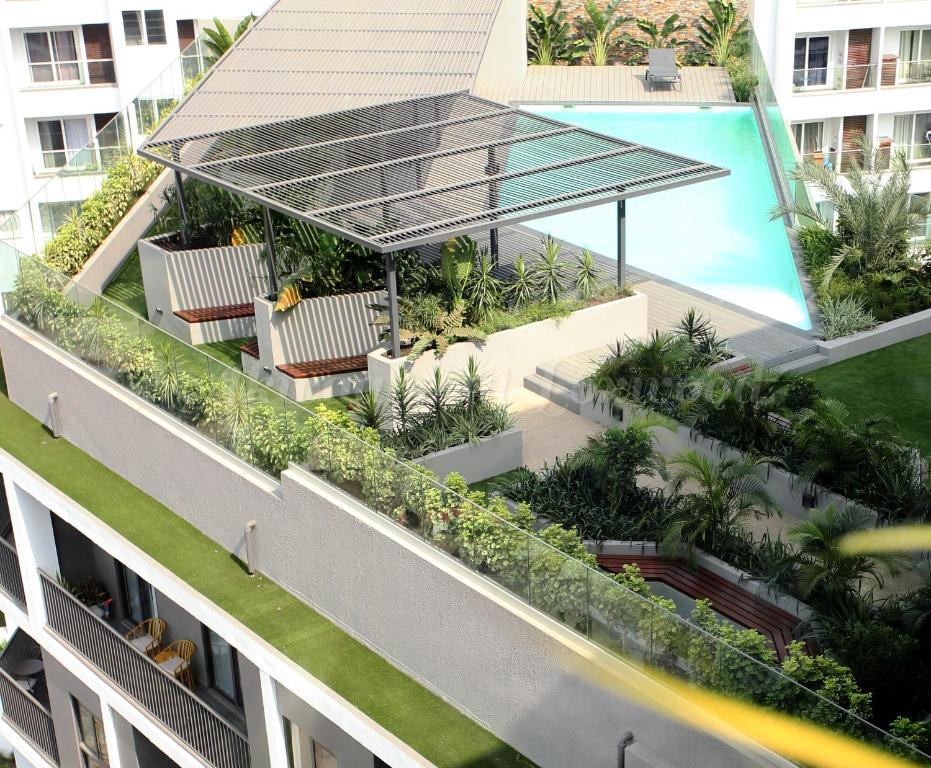 Πισίνα στο ή κοντά στο Akwaaba at Loxwood