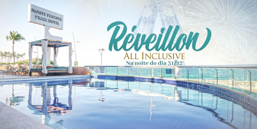 サルバドールにあるモンテ パスコール プライア ホテル サルバドールのリゾートのスイミングプールの利用(オールインクルーシブのナビゲートに含まれるすべての条件を含む)