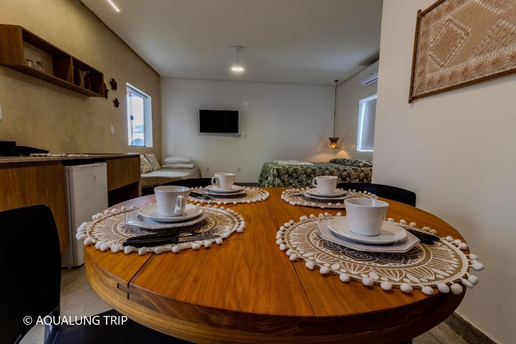 Et tv og/eller underholdning på Flat Vila Maria