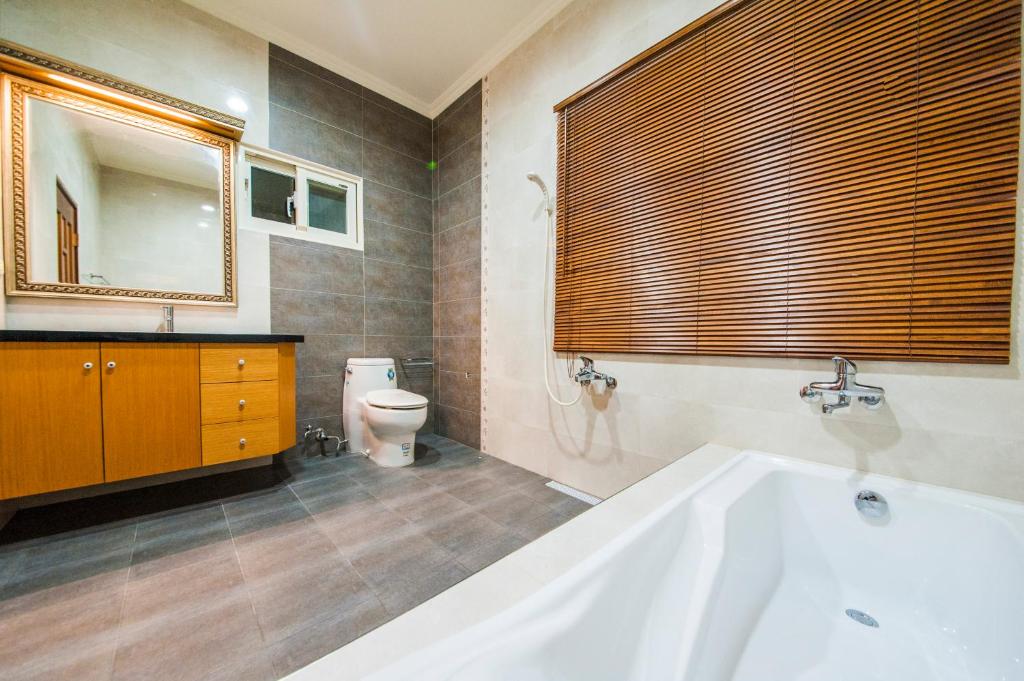 Koupelna v ubytování Yilan Amy B&B