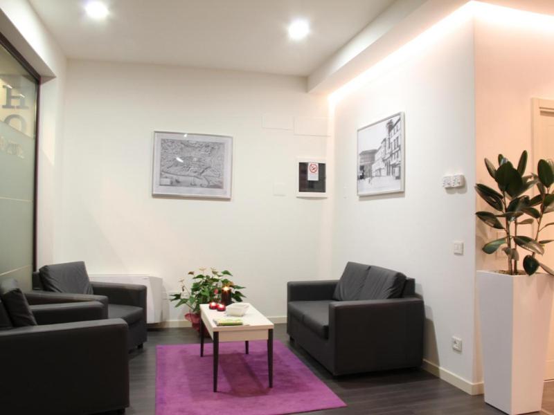 Posezení v ubytování Hotel Giulio Cesare