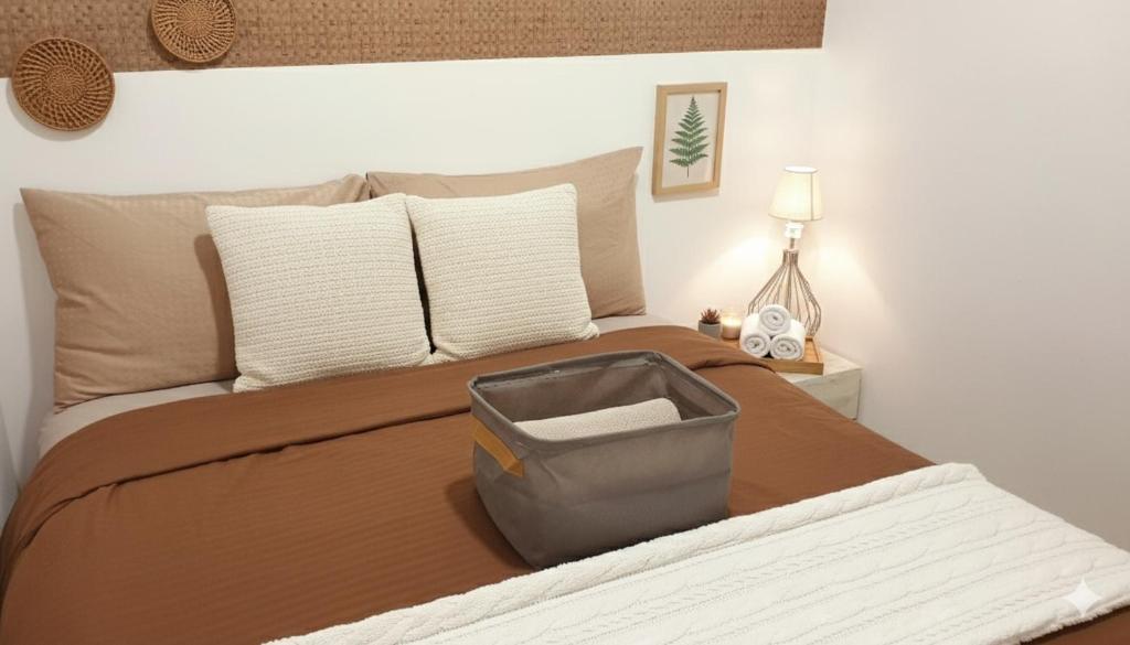 Ένα ή περισσότερα κρεβάτια σε δωμάτιο στο Ortigas Business District Residences