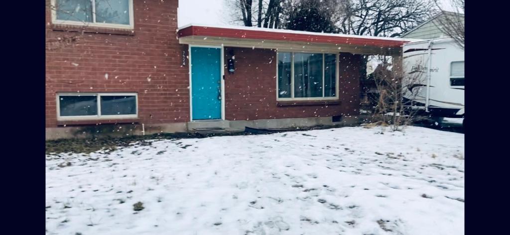 Το Ski lodge τον χειμώνα