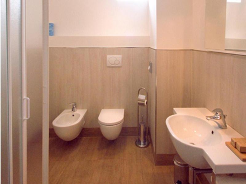 Koupelna v ubytování Hotel Giulio Cesare