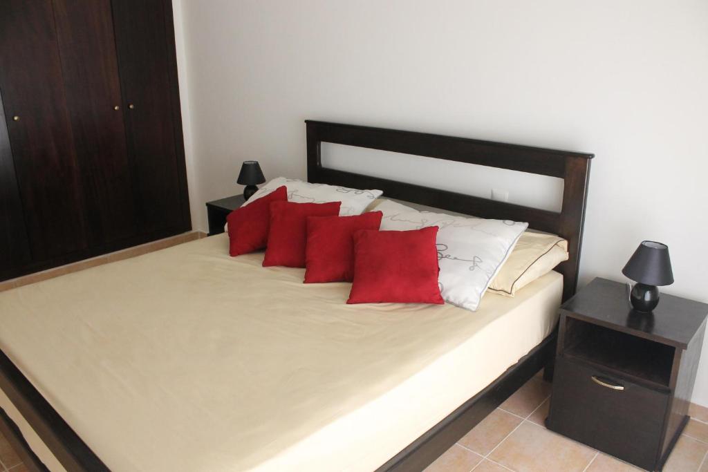 Postel nebo postele na pokoji v ubytování Appartement Résidence Alwaha Saidia