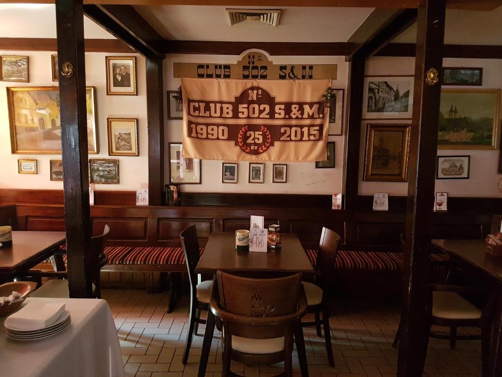 Posezení v ubytování Club Haus 502 Kalocsa
