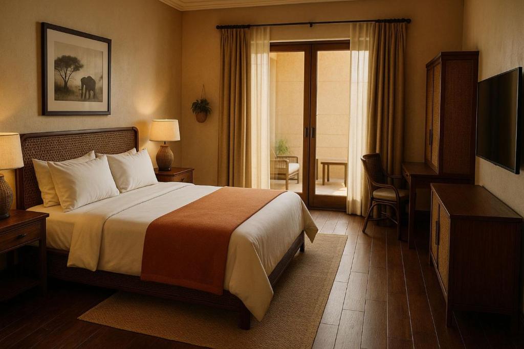 En eller flere senge i et værelse på Asterm RML