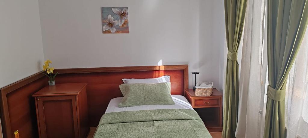 Postel nebo postele na pokoji v ubytování Pensiunea Terra Serenity