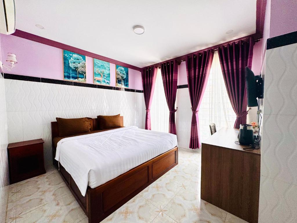 Postel nebo postele na pokoji v ubytování The Cozy Corner-Budget Hotel