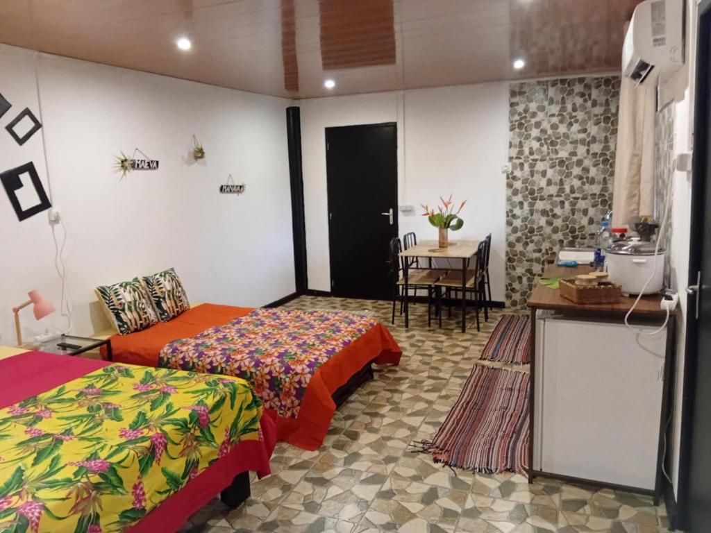 Postel nebo postele na pokoji v ubytování Tereva home 2