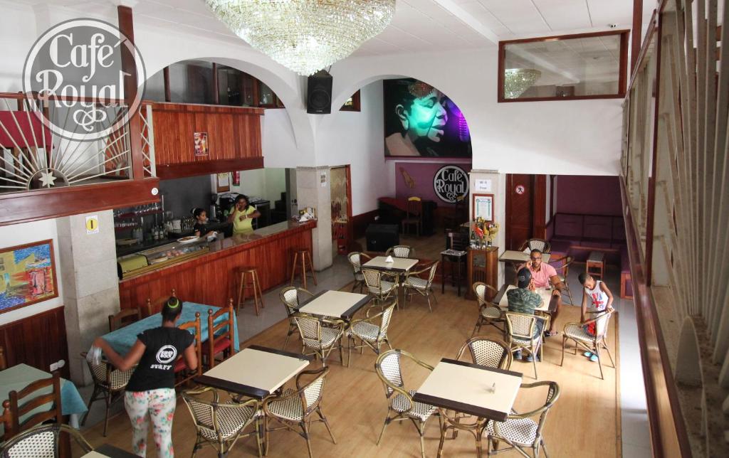 Restaurace v ubytování Royal Mindelo Suite