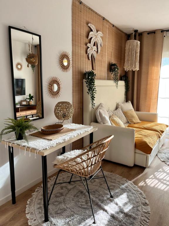 Χώρος καθιστικού στο YuccaPark Stephanie