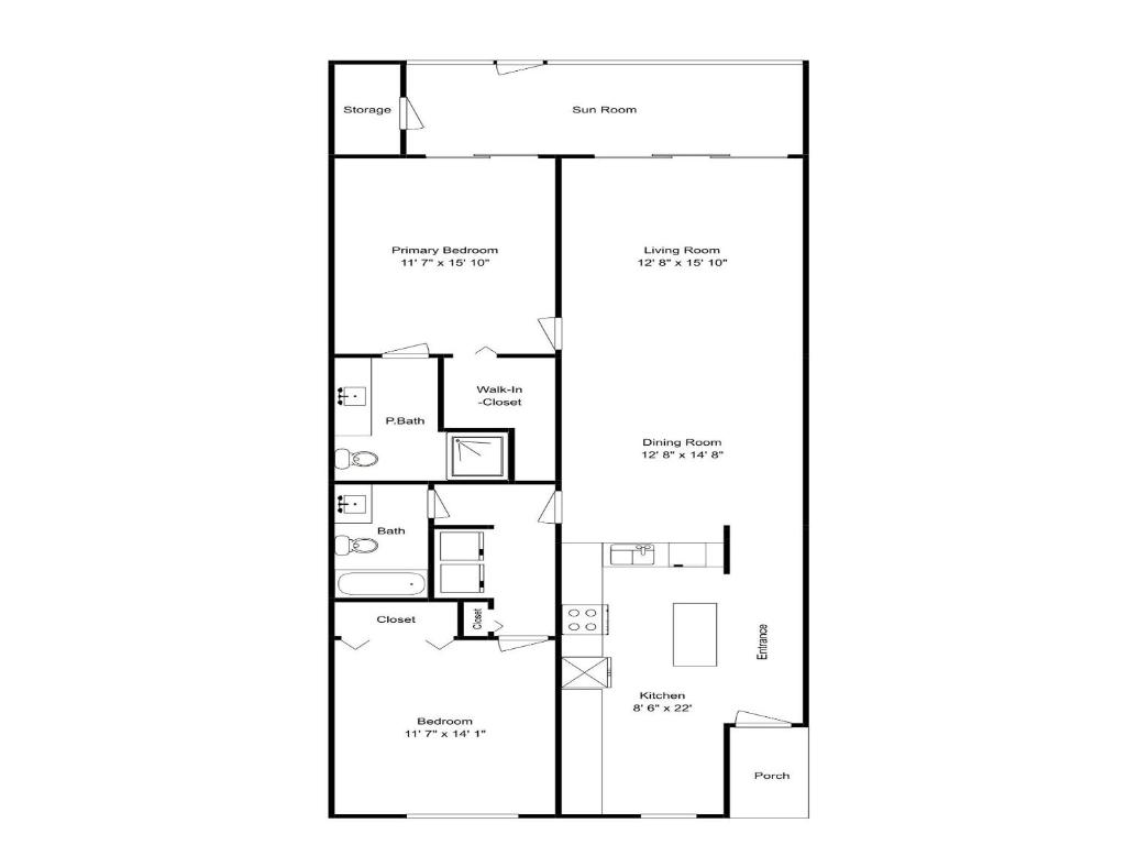 a floor plan of a house at Villa on Point Brittany 21 in St Petersburg